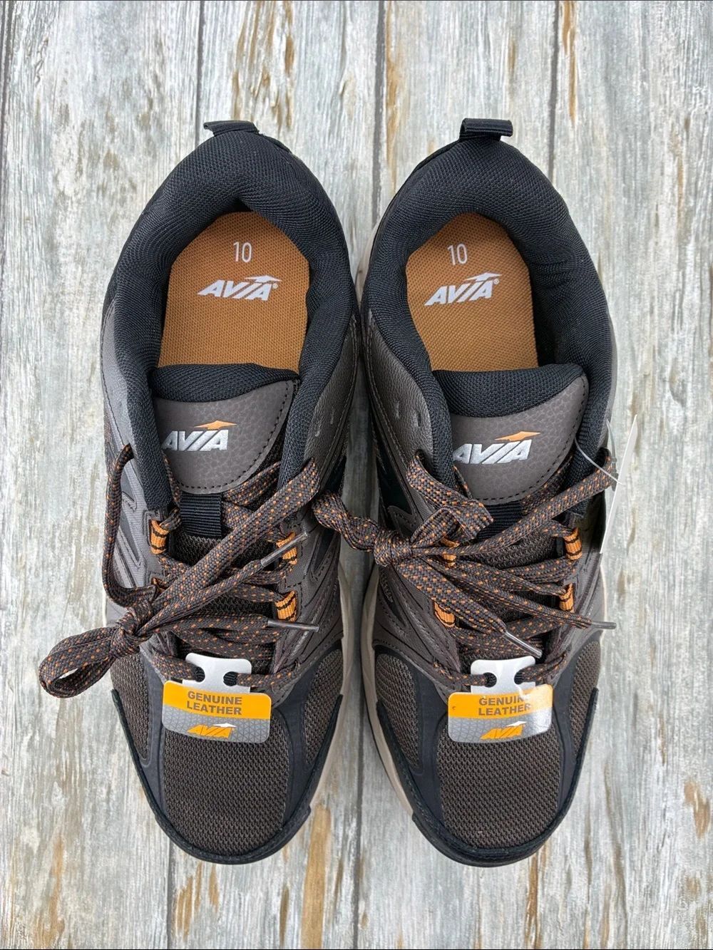Men’s Talus Rugged Walking Shoes Leather Size 10